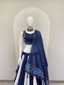 Vestido de Novia Largo hasta el Suelo, Estampado Intenso, con Trabajo de Espejo Real, Sin Arrugas, de Secado Rápido, Elástico, Reversible, para Todas las Estaciones - Product Image 6