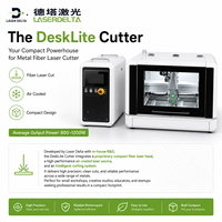 Machine de découpe laser à fibre de bureau 800W 1200W, refroidie par air, compacte, pour la découpe de métaux (acier inoxydable, aluminium, cuivre)