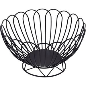 Cesta de Frutas de Alambre Metálico Dorado Hecha a Mano, Moderna y Decorativa, para Almacenamiento Abierto en la Encimera de la Cocina - Product Image 2