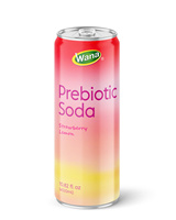 Fabricant de boissons Wana Tendance du Vietnam 320ml Boissons gazeuses aromatisées au soda au gingembre prébiotique