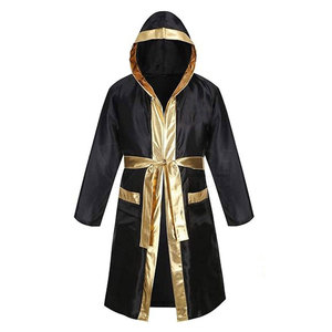 Robe de boxe à marque privée, tissu premium 100% polyester, vêtements de sport légers, fabricant en gros - Product Image 1