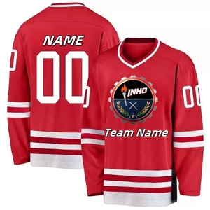 Jersey de Hockey sobre Hielo Personalizado al Por Mayor a Precio Económico, la Mejor Calidad, Diseño de Moda con su Propio Logotipo - Product Image 2
