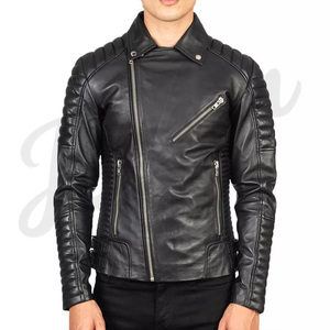 <b>Men</b>’s Leather Bomber <b>Jacket</b> Classic Winter Outerwear Custom Wholesale <b>Jacket</b> Casual Fashion Coat for Autumn and Winter - Product Image 2