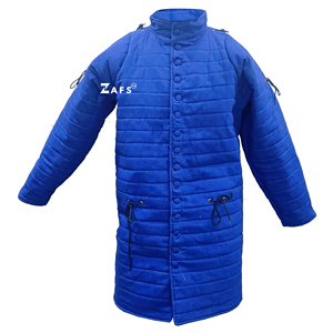 Gambesón Medieval, Armadura Acolchada Gruesa, Chaqueta Larga de Manga Larga, Diseño Auténtico, para Adultos, Disfraz de Caballero para Reenactment - Product Image 1