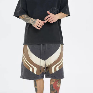 กางเกงคาร์โก้เอวกลางสำหรับผู้ชายกางเกงขนแกะเนื้อนุ่มมีแผงผ้าคอตตอน100% ออกแบบได้ตามต้องการสำหรับฤดูร้อน - Product Image 2