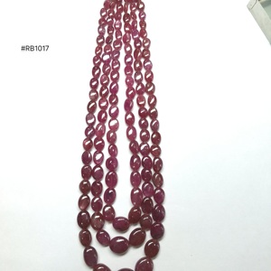 Collar 2026 con Piedras de Cristal de Rubí, Peso Total 650.48ct, Ideal para Joyería de Diseño y Uso en Ocasiones Especiales - Product Image 3