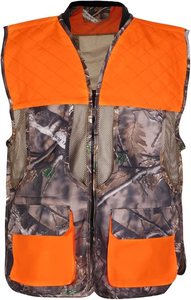 Nouveau gilet de chasse professionnel haut de gamme avec poche pour gibier, gilet de chasse orange vif pour la chasse aux oiseaux et au faisan - Product Image 2
