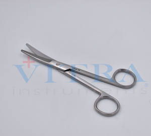 กรรไกรโค้ง Mayo ขนาด 15 ซม. กรรไกรสแตนเลสสำหรับผ่าตัด |   กรรไกรผ่าตัดเกรดพรีเมียมทางการแพทย์ - Product Image 2