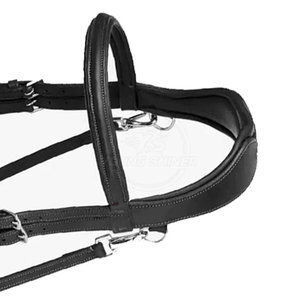 Bridas de Cuero para Caballo con Cabezal Curvado Ligeramente, de Calidad Exclusiva, Hechas en Pakistán - Product Image 2