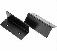 Support d'angle en acier robuste de haute qualité à 90 degrés pour services de fabrication en grande quantité
