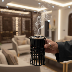 Colección de Quemadores de Bakhoor de Alta Gama, Modernos Porta Incienso Árabes para Decoración de Hogar de Lujo y Hostelería, Mubkhara Decorativa para Ramadán - Product Image 2