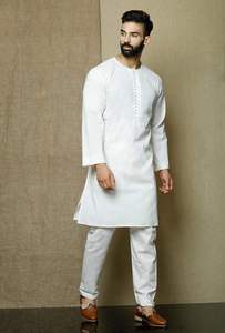 Premium <b>Men</b> <b>Kurta</b> <b>Pajama</b> Set Custom Size Islamic Wear Manufacturer Export Quality Bulk Orders - Product Image 3