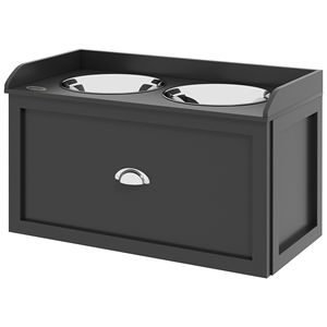 Ciotola Rialzata in Acciaio Inossidabile per Cani 4L, Distributore Automatico Portatile di Cibo per Animali Domestici, Ciotola per Cuccioli con Capacità 6L - Nessuna Spedizione nei Fine Settimana - Product Image 2