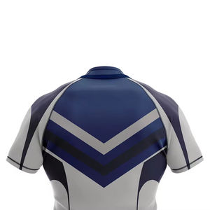 Vêtements de sport, uniformes de rugby unisexes, kits de rugby OEM, impression par sublimation de haute qualité, logo personnalisé, short, maillot de rugby 100% polyester - Product Image 5