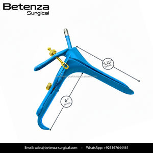 Espéculo Vaginal Graves con Recubrimiento Azul, Instrumento Electroquirúrgico Ginecológico LEEP LLETZ, Manual, Totalmente Aislado, Reutilizable - Product Image 2