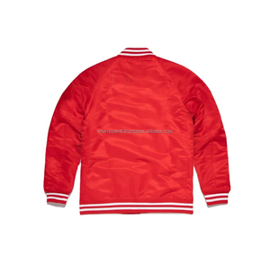 เสื้อแจ็กเก็ตผ้าซาตินปักอักษรสำหรับผู้ชายแจ็คเก็ตผ้าซาตินมหาวิทยาลัยสำหรับใส่ไปเรียนสตรีท - Product Image 2