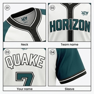 Maillot de baseball vintage en coton léger pour adultes, maillot de baseball professionnel à séchage rapide, maillot de baseball avec logo de lycée - Product Image 3