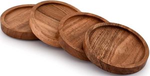 Wooden Coasters Drink Coasters for Kitchen Dining <b>Table</b> <b>Coffee</b> <b>Table</b> Home Decor - Product Image 4