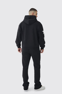 Survêtement à capuche imprimé bouffant surdimensionné et ample pour homme, collection hors saison 2026, fabriqué au Pakistan, design personnalisé, vente en gros - Product Image 5