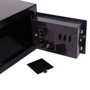 Cassaforte Elettronica Domestica con Password e Piastra in Acciaio Nera 17E - Product Image 6