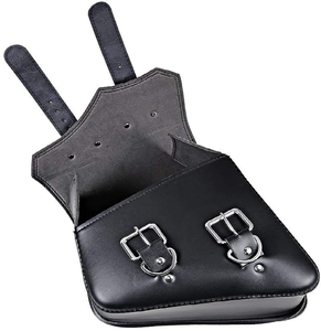 Bolsas Laterales para Motocicleta, de Cuero PU, Color Negro, Universales, para Almacenamiento en Moto 2026 - Product Image 4