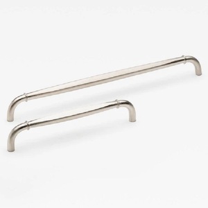 Awesome Brass Cabinet Pull Handle Drawer Pull Handle Furniture Nickel Polished <b>Hardware</b> for Storage Closet Durable Design - Product Image 2