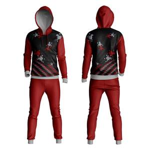 ชุดวอร์มผู้ชายผ้าโพลีเอสเตอร์ 100% แบบซับลิเมชั่น สำหรับออกกำลังกายและเล่นกีฬา คุณภาพดีที่สุด - Product Image 1