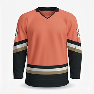 Maillot de hockey sur glace de haute qualité unisexe - Product Image 4