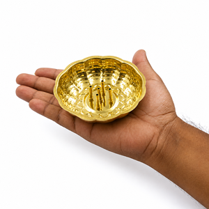 Modern Brass Incense <b>Burner</b> Compactly Shape Handmade Tabletop Decor Indoor Living Room Use - Product Image 4