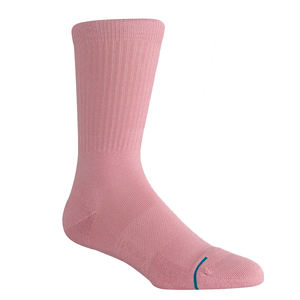 Chaussettes en coton de haute qualité, couleur rose décontractée, hauteur cheville, antidérapantes, hiver, confortables et respirantes pour homme adulte - Product Image 3
