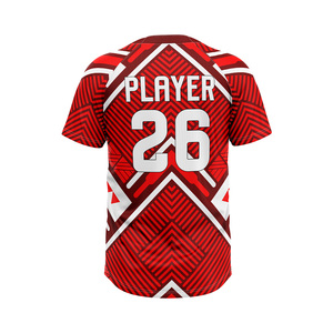 Jersey de Béisbol Personalizado de Primera Calidad, Ropa Deportiva Transpirable Sublimada, Uniforme con Diseño Moderno, Todas las Tallas y Colores - Product Image 5