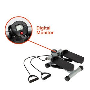 S025 Silver Aerobic Fitness Step Air Stair Climber <b>Stepper</b> Exercise <b>Machine</b> New Equipment - Product Image 3