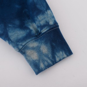 Sudadera con Capucha Tie-Dye para Hombre, 100% Algodón, Felpa Francesa, Estilo Casual para Otoño, Diseño con Bolsillos, Corte Regular, Tejido de Punto - Product Image 5