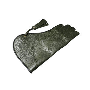 Guantes de Cuero Exclusivos para Cetrería, Comodidad y Ajuste Premium, para Manipulación de Aves, Guantes de Cetrería de Cuero de Alta Calidad - Product Image 2