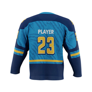Nuevas Camisetas de Hockey sobre Hielo de Primera Calidad Ya Están Llegando. Las camisetas de hockey sobre hielo de los equipos populares son un éxito - Product Image 5