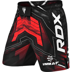 Men's MMA No-Gi Training Shorts | Spandex/Polyester | Sporty Mid | Quick Dry & Breathable | <b>Elastic</b> Waist | Eco-Friendly - Product Image 4