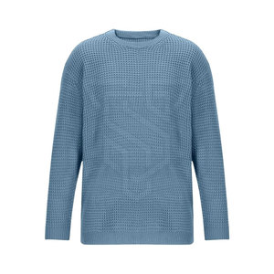 Sweat-shirt en coton 100% pour homme, tricot uni, vêtements décontractés pour l'automne et l'hiver, nouveau design, séchage rapide et respirant - Product Image 2