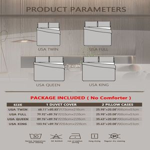 3-Piece Black Meteor Shower Printed Duvet Cover Set Sparkle Design King Size for Home Bedroom Decor - Product Image 3