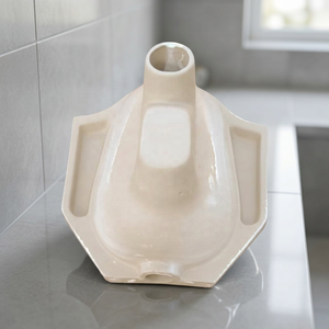 Vistaar Export Quality White <b>Ceramic</b> Eastern Squatting <b>Pan</b> Porcelain WC Sanitary Ware Asian Design For Bathroom India - Product Image 4