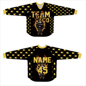 Camiseta de Paintball Premium Personalizada para Equipo, Transpirable, Absorbe la Humedad, Sublimada, Ropa Deportiva de Paintball con Nombre Personalizado - Product Image 4