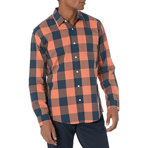Camisa de Manga Larga Casual para Hombre, Estilo Ejecutivo, Corte Ajustado, 100% Algodón Twill, Transpirable, Proveedor Mayorista OEM - Product Image 1