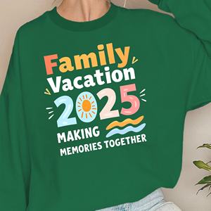 Sudaderas de mujer Family Vacation 2025 Making Memories - Product Image 5