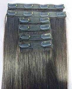 ผมต่อแบบคลิปหนีบ 100% ผมแท้เวียดนาม แบบ Double Drawn ตรงธรรมชาติ ขายส่ง - Product Image 4