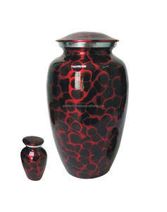 Urne funéraire élégante en laiton - Nature spirituelle, cendres humaines, commémoration, écologique, durable, élégante, fournitures funéraires pour honorer les êtres chers - Product Image 6