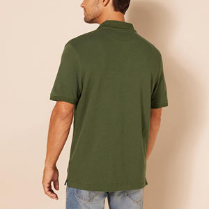 Polo de punto de manga corta para hombre, ligero, informal, con cuello vuelto, personalizable, para verano - Product Image 2