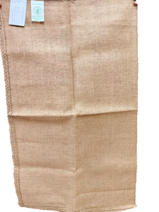 Jute <b>Sack</b> Bag Reusable Industrial Agriculture Use Natural Brown Textile Packaging 390g Custom Size Color Logo OEM - Product Image 4