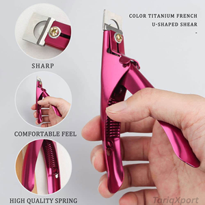 Coupe-ongles en acier inoxydable de bonne qualité, lame courbée, durable, réutilisable, fabriqué au Pakistan, option de logo personnalisé pour les ongles des doigts - Product Image 6