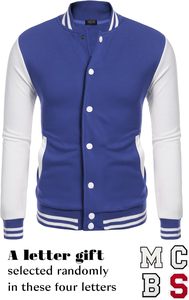 Veste universitaire personnalisée de style Letterman en mélange de laine premium avec manches en cuir – Manteau de mode pour équipes sportives - Product Image 2