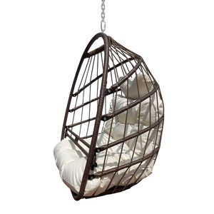 UV Resistant Foldable <b>Hammock</b> Chair with Stand 350lbs Capacity Durable Outdoor Furniture - Product Image 4