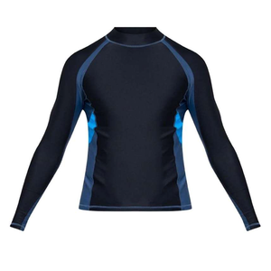 Men Long Sleeve Compression Rash Guard for MMA Fitness Training and <b>Surf</b> Sports with Custom Logo <b>Printing</b> - Product Image 1
